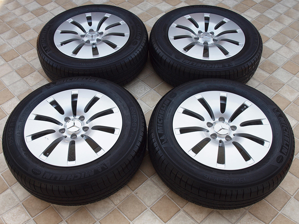 16" Alu kola = 5x112 = MERCEDES C-CLASS W205 – LETNÍ - 9