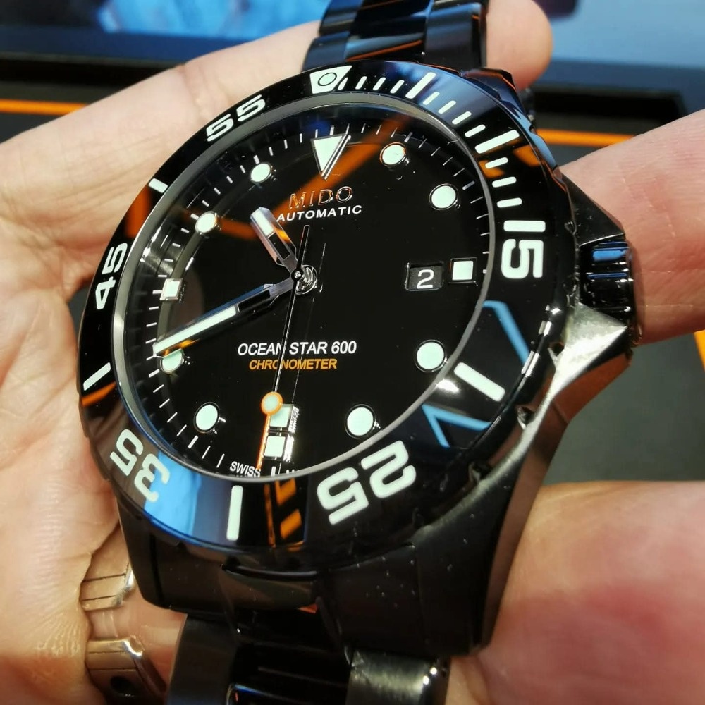 Mido model Ocean Star 600 Chronometer set, originál hodinky - 9