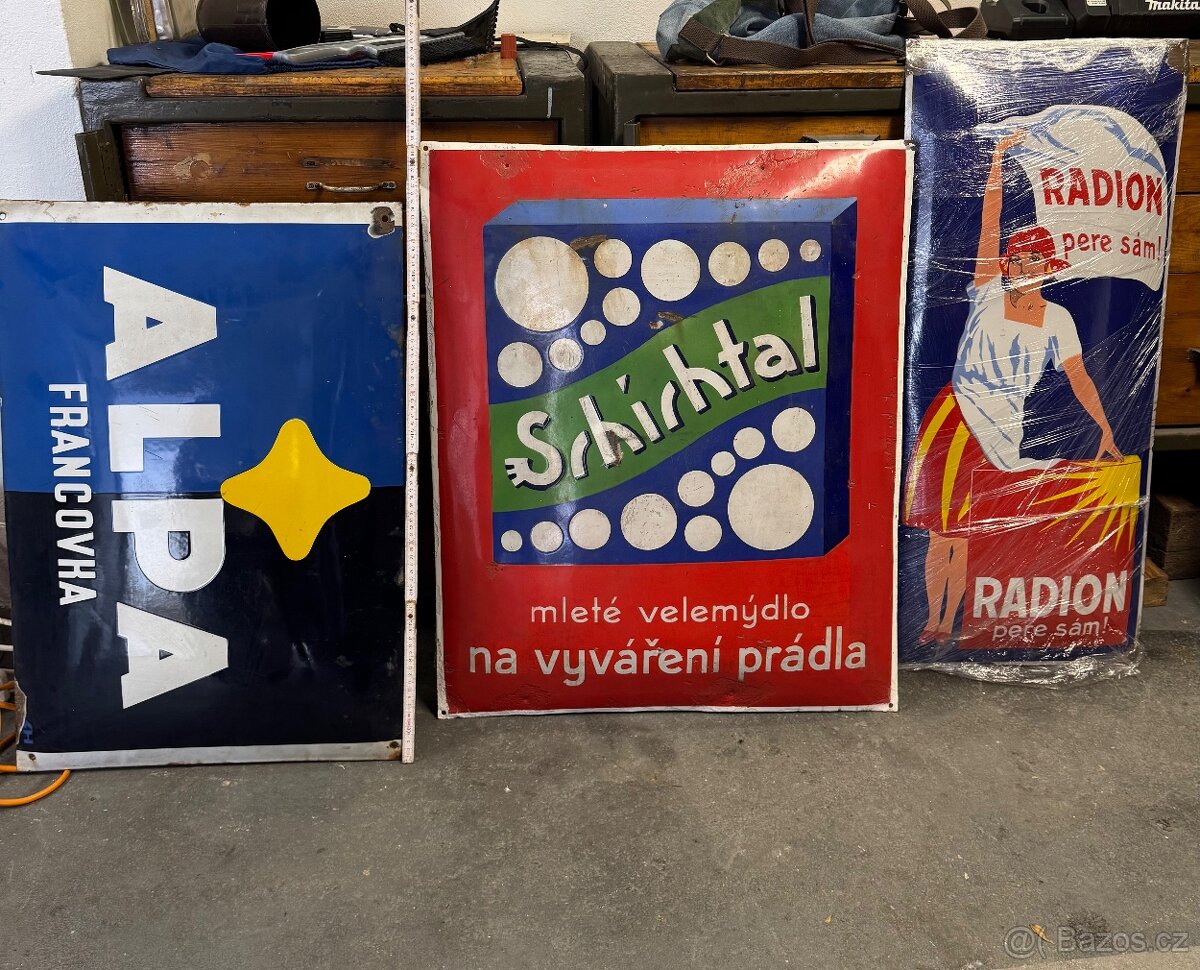 Smaltované cedule - 9