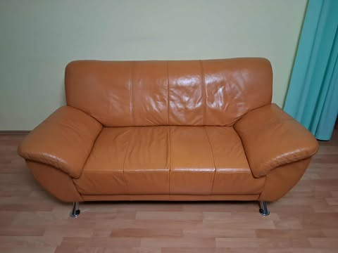 Sedací souprava kožená 4 dílná - 9