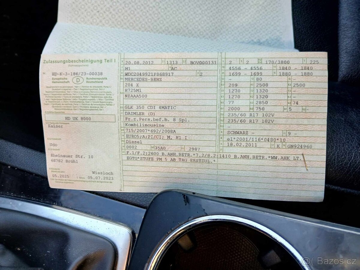 Mercedes GLK 204x 350 CDI 4matic - 9