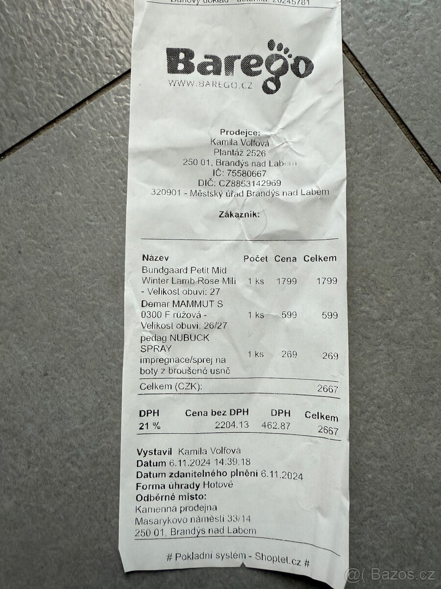 Dětské barefootové zimní boty Bundgaard, růžové, 27 - 9