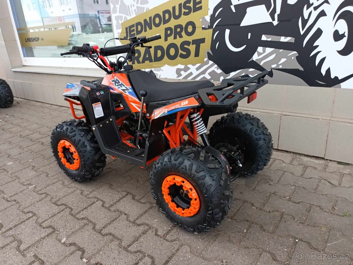 Dětská čtyřkolka Apollo Commander 125cc oranžová - 9