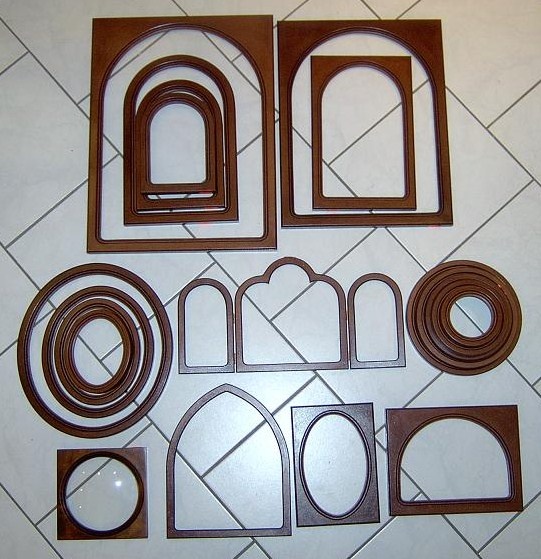 Prodám různé rámečky vhodné na paličkovanou krajku - 9