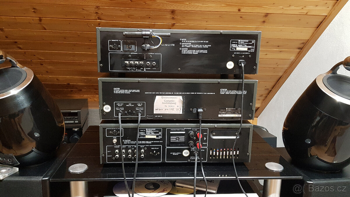 Kenwood hifi sestava KA-500,KX-600,KT-500 - 9