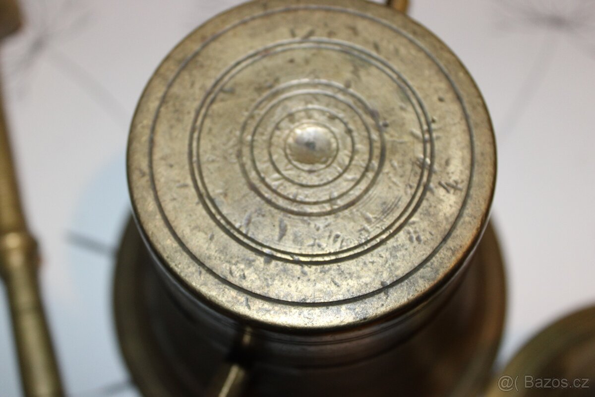 3 X MOSAZNÝ HMOŽDÍŘ - 9