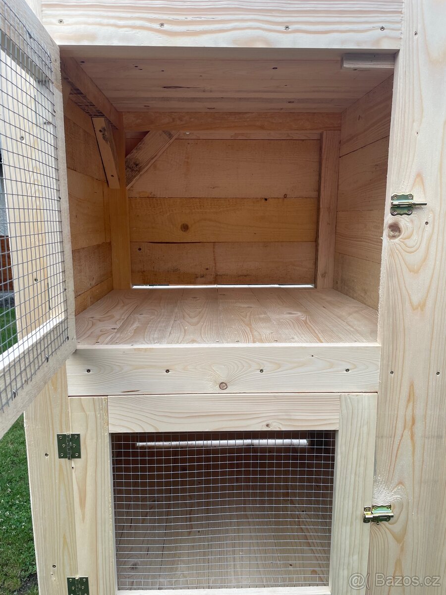 Králíkárna čtyři kotce. - 9