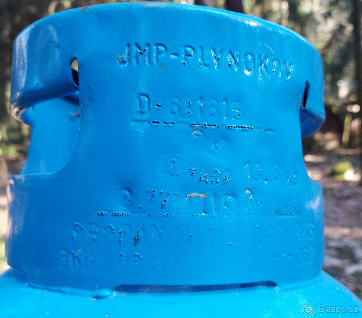 2x propanbutan lahev, 10kg - 9