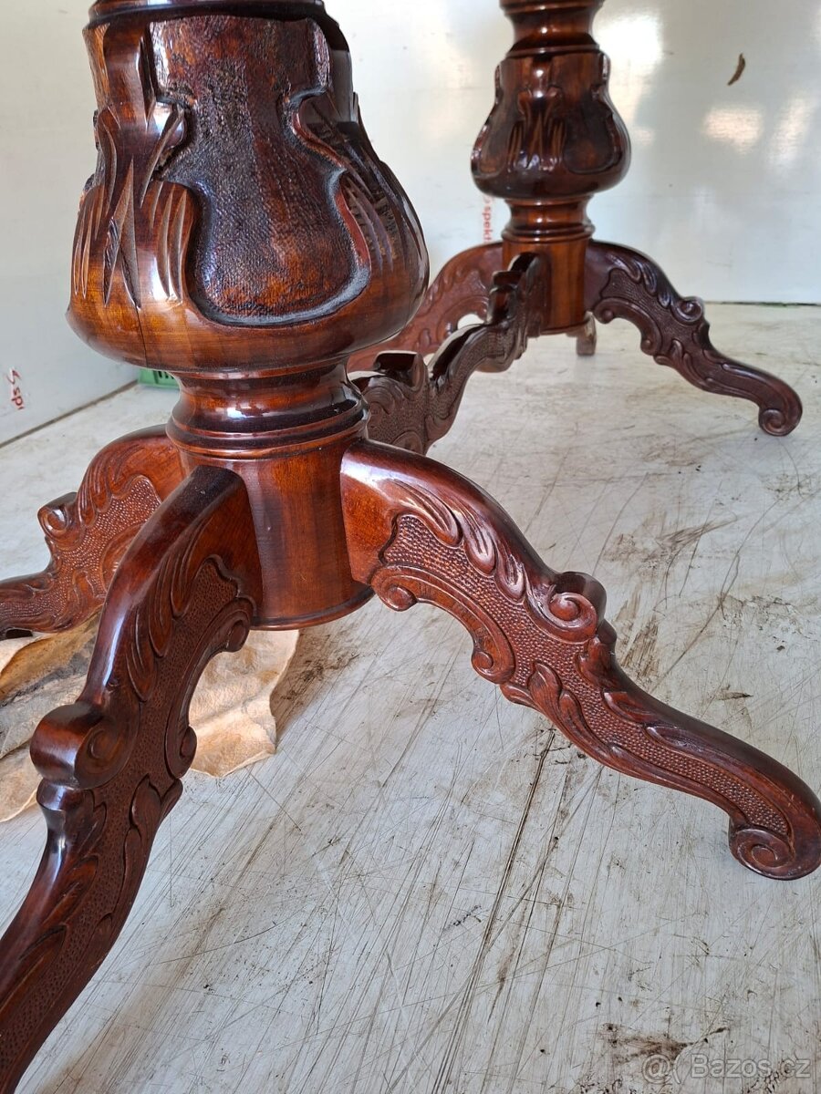 stůl + 7 židlí s masivu - 9