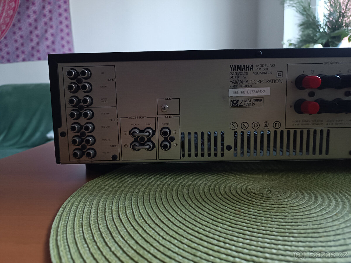 zesilovač Yamaha AX-530 - 9