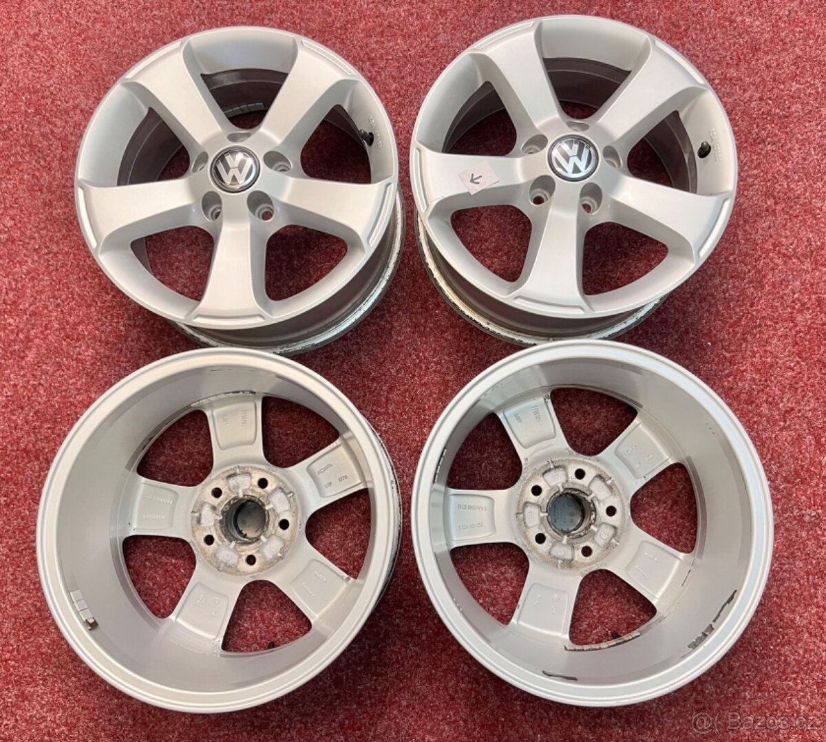 5x112 R16 originál alu disky VW Passat Variant B6 - TOP - 9