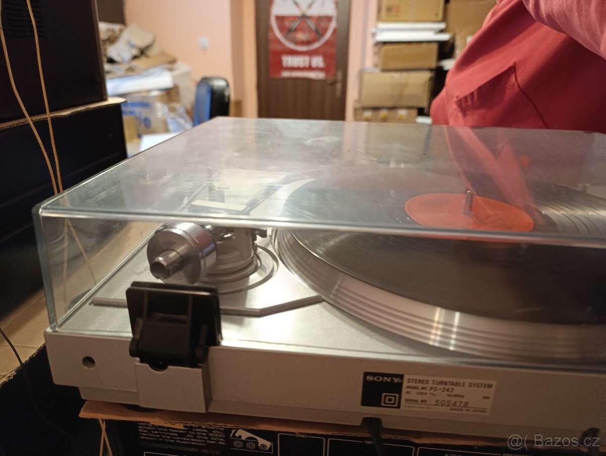 Gramofon SONY PS-242 Direct Drive - 9