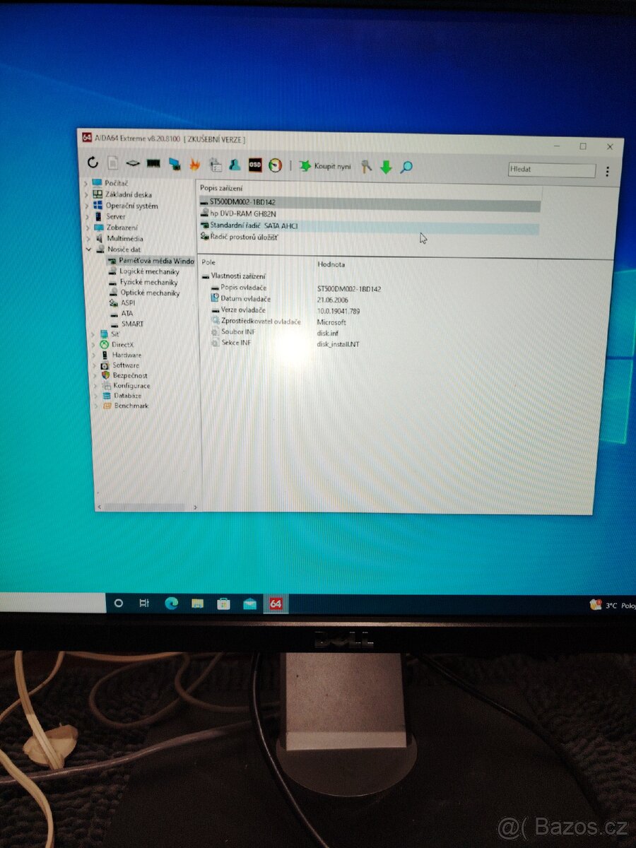 Kompletní sestava, monitor dell 22" - 9