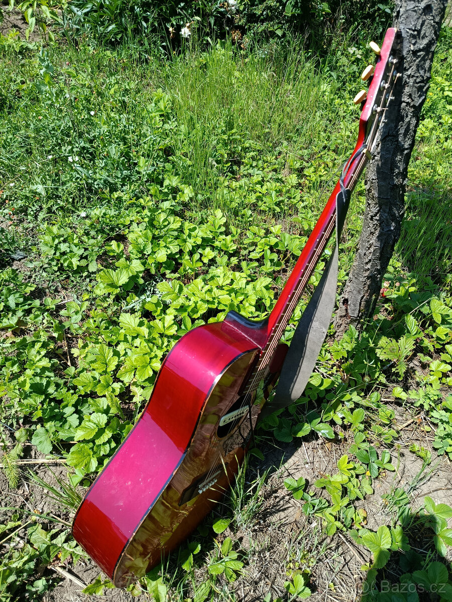 akustická kytara made in Japan, ruční výroba, Hummingbird - 9