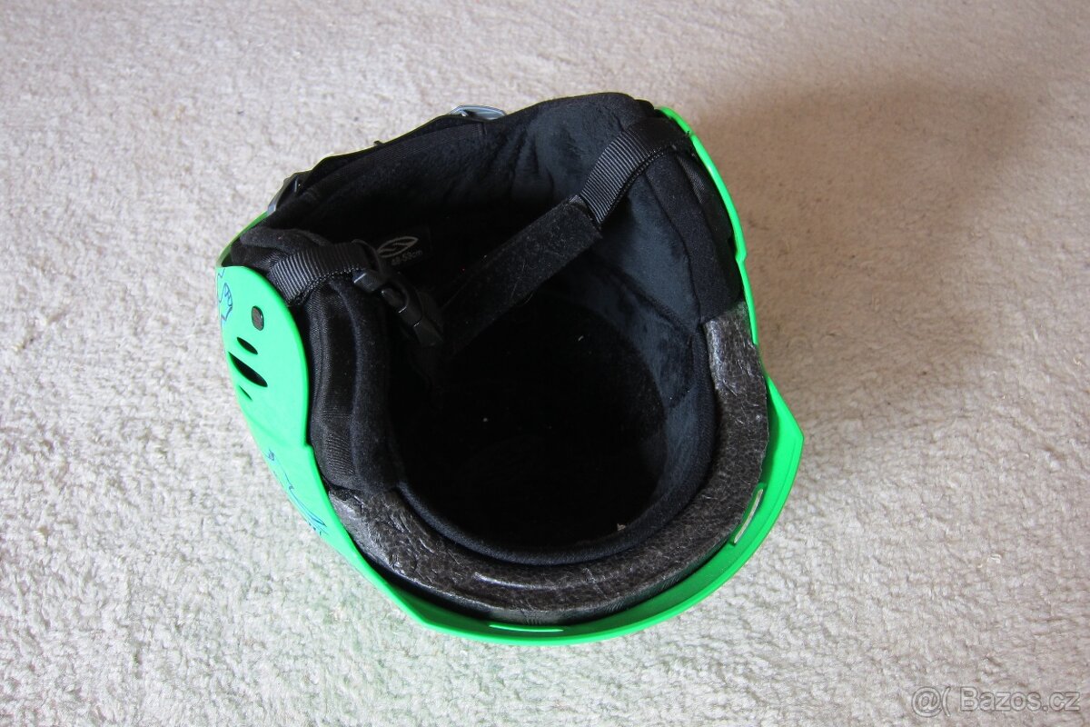 Dětská lyžařská helma SMITH, vel. S, 48-53 cm + brýle - 9