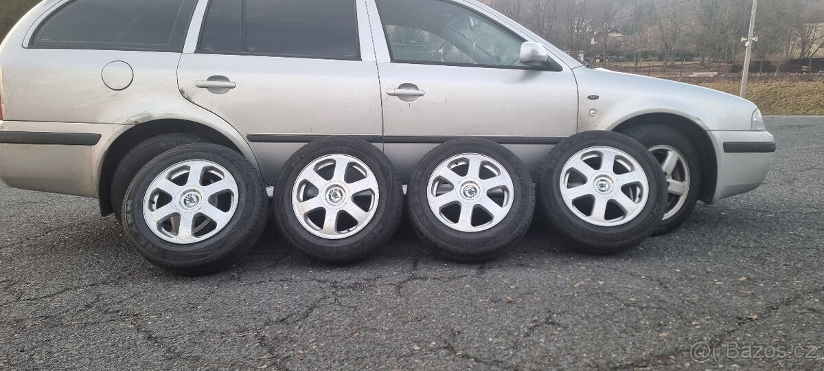 Sada alu disků s pneu - 9