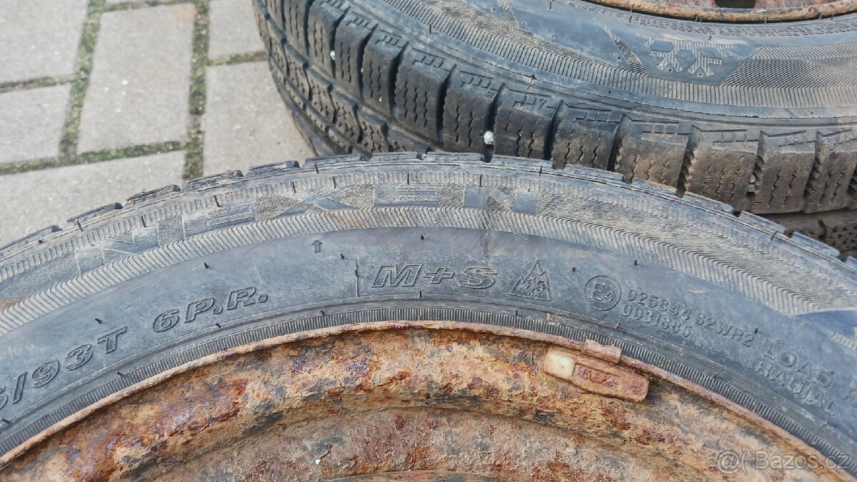 Zimní sada kol 4x98 R14 - 9