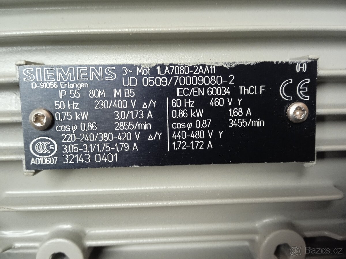 Eletromotor Siemens - 9