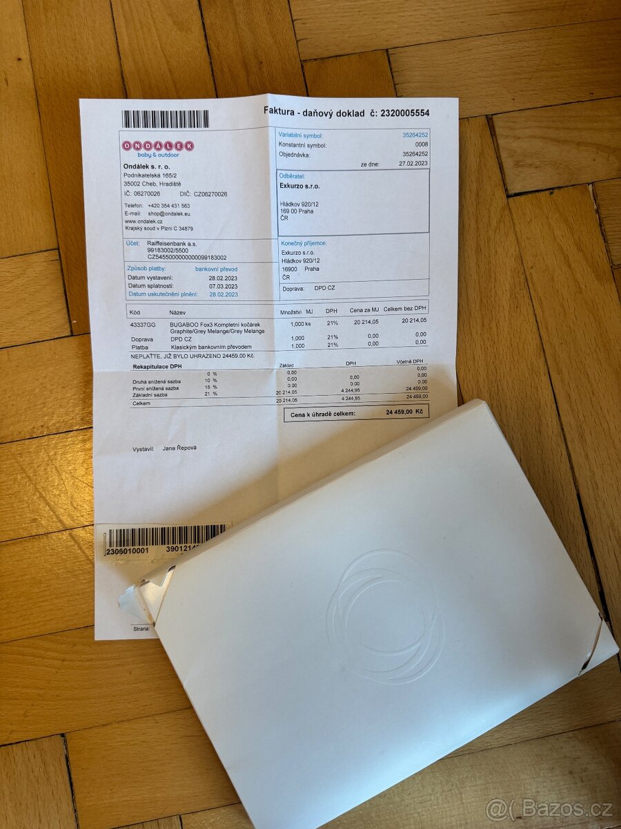 Bugaboo FOX 3 v zaruce 2/27, prislušenství, TOP STAV - 9