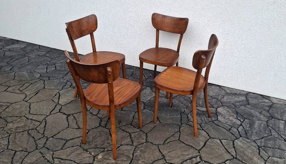 Celodřevěné židle TON po renovaci č.1 - 9