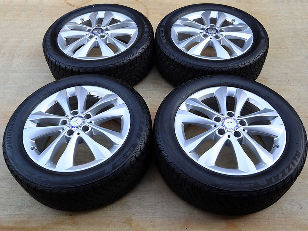17" Alu kola = 5x112 = MERCEDES C-CLASS W205 ZIMNÍ - 9