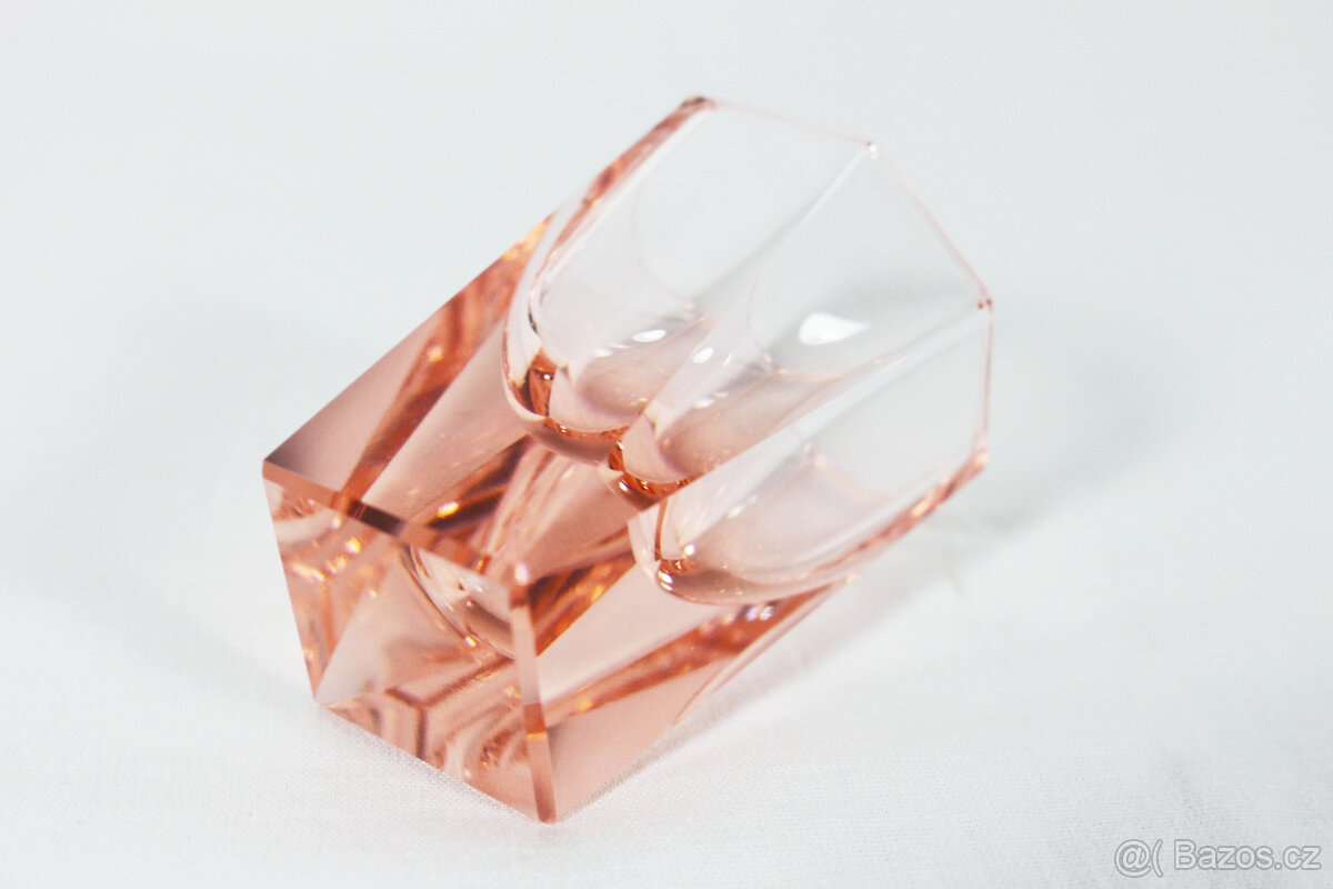 art deco likérová souprava Moser - 9