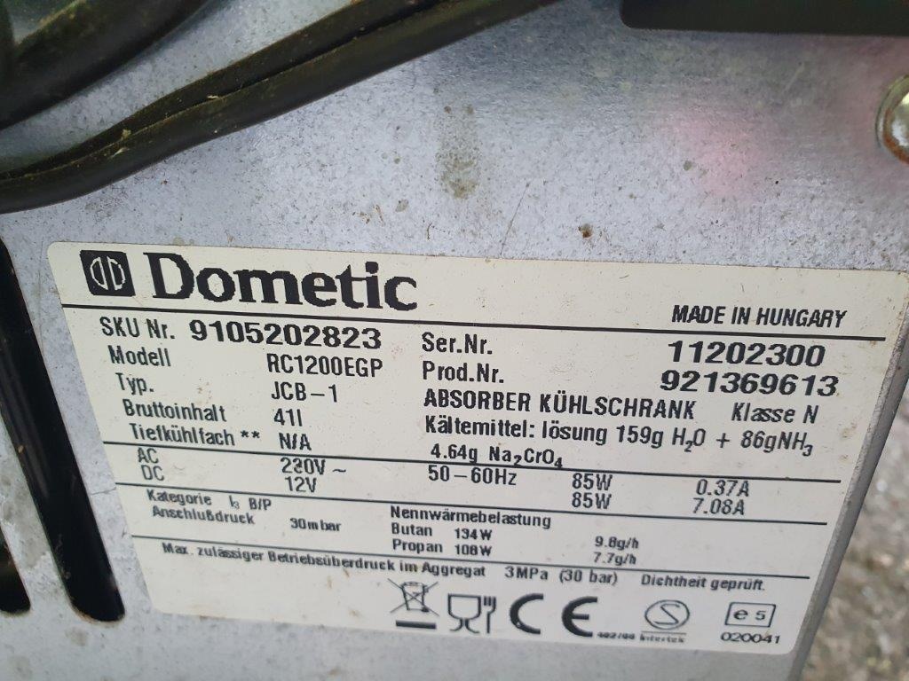 Plynová lednice Dometic pro karavan,loď,chatu... - 9