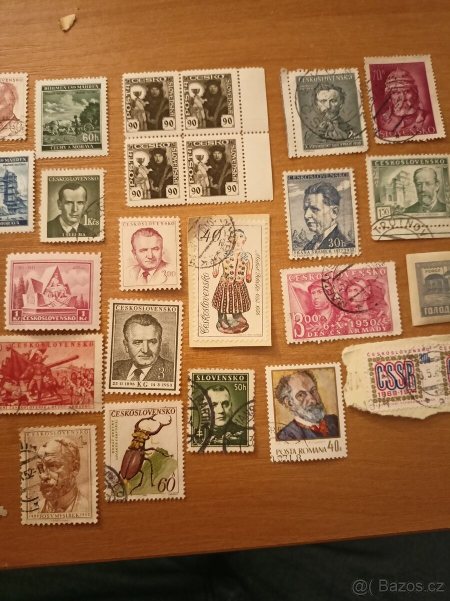 Poštovní známky - 9