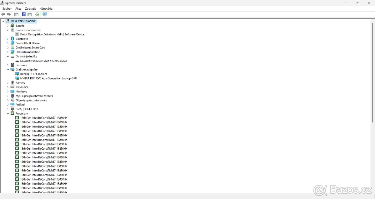 Dell PRECISION 7780 NBD 2027 i7 32 GB ram 17.3" - 9