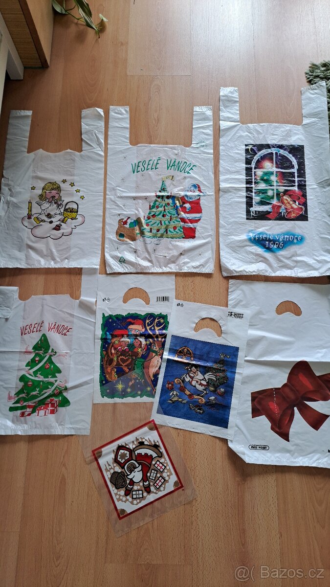 Igelitové, papírové tašky a retro sáčky pro sběratele - 9