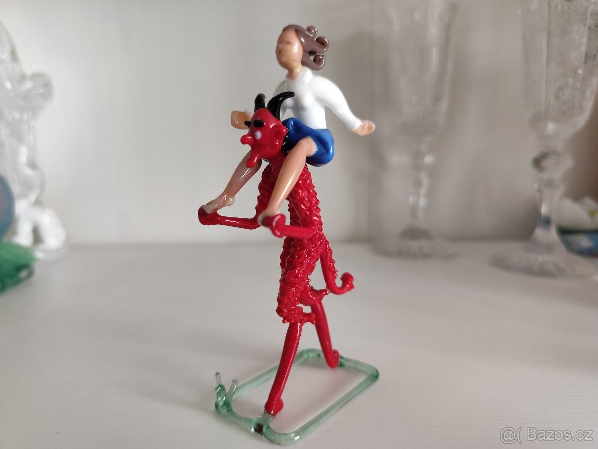 Predám sklenené figúrky Brychta - 9