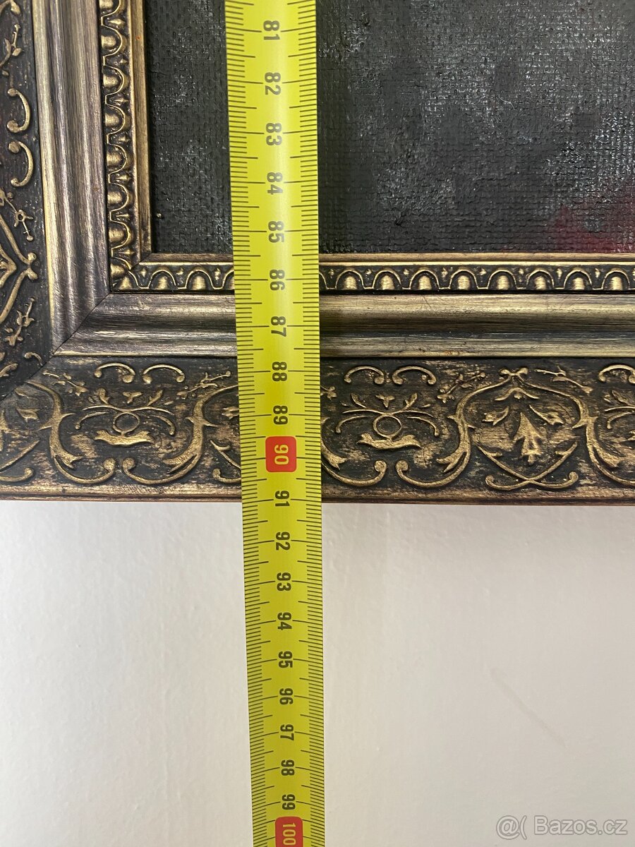 obraz olej na desce Ježíš Kristus velký obraz Krista - 9