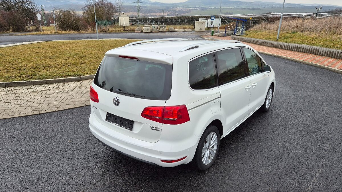Sharan Life 2,0 tdi 2013 servis VW, 1.majitel - 9