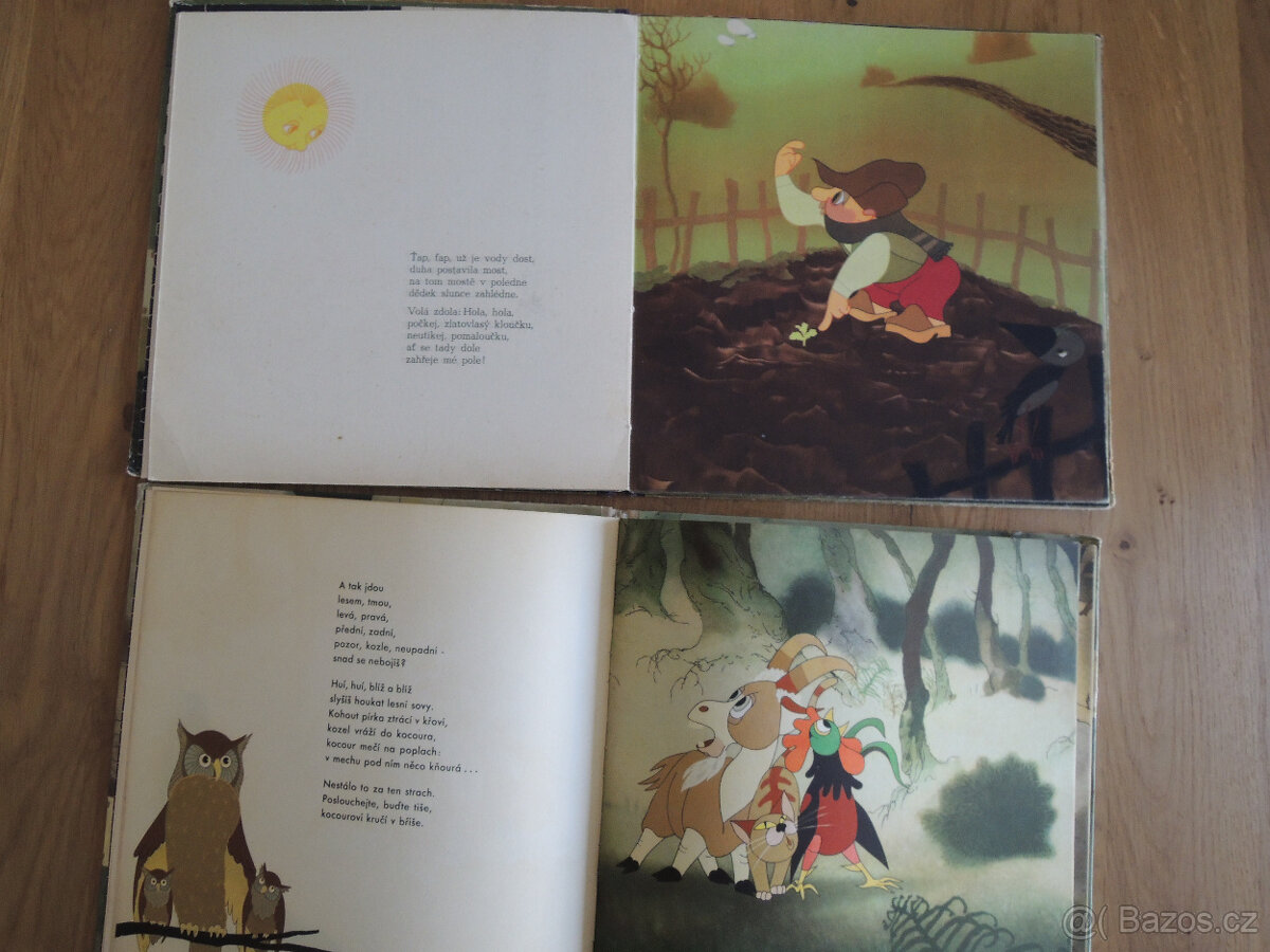 Zasadil dědek řepu 1947 Dvě pohádky Trnka Hrubín - 9