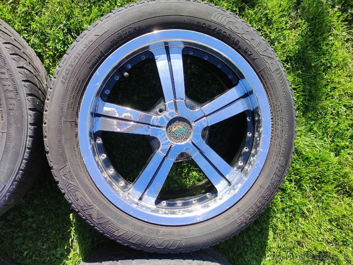 Chromovaná 16" BSA - 2 rozteče - ZLEVNĚNO - 9