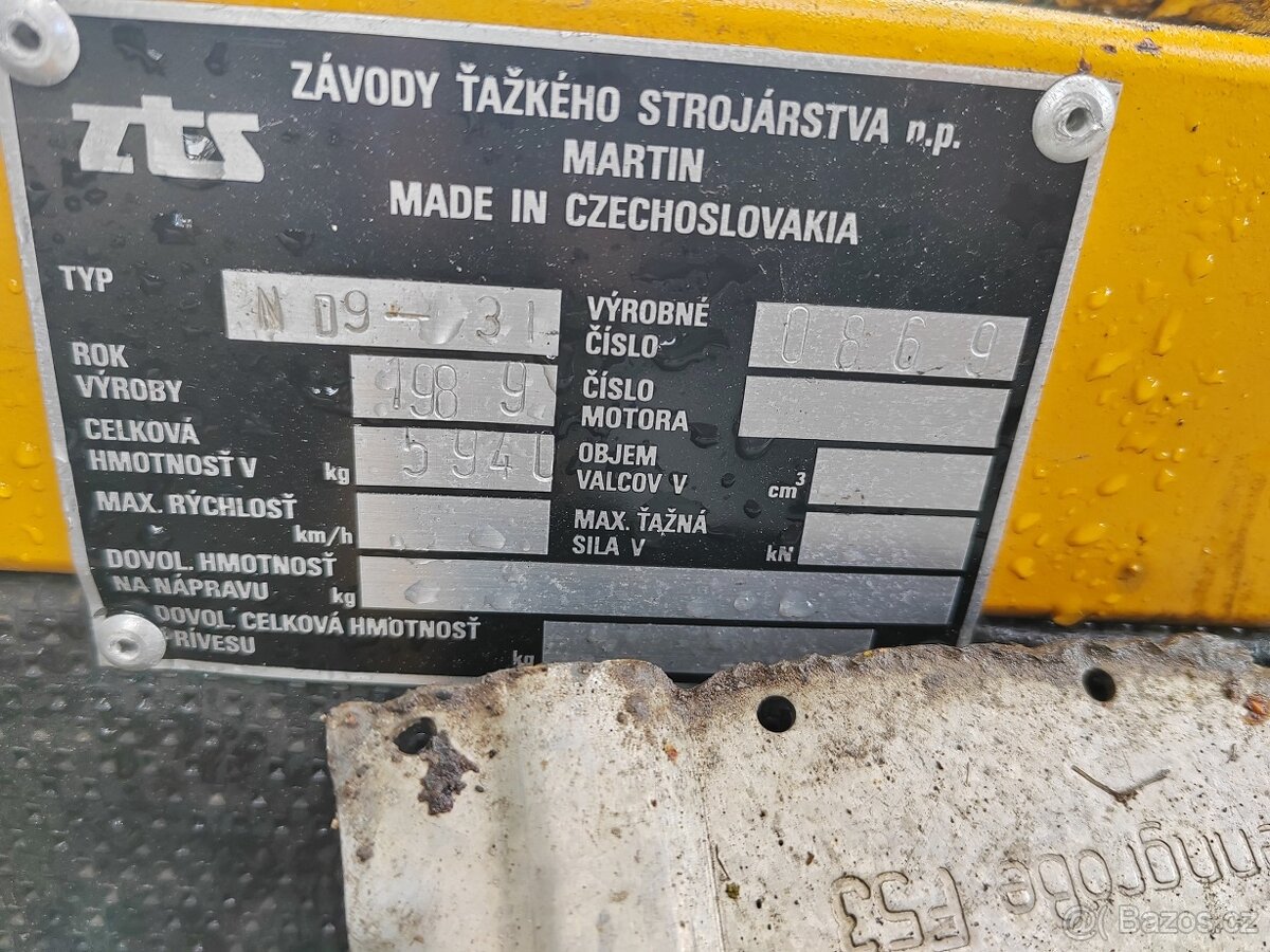 Vysokozdvižný vozík ZTS ND 9-31 - 9