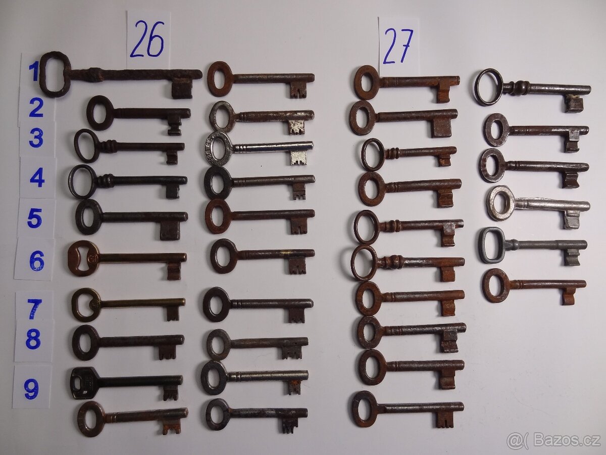 Staré klíče. - 9