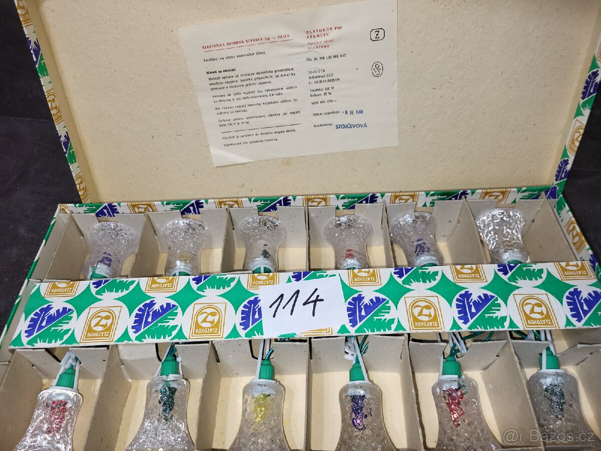 Retro vánoční osvětlení 114 - 9