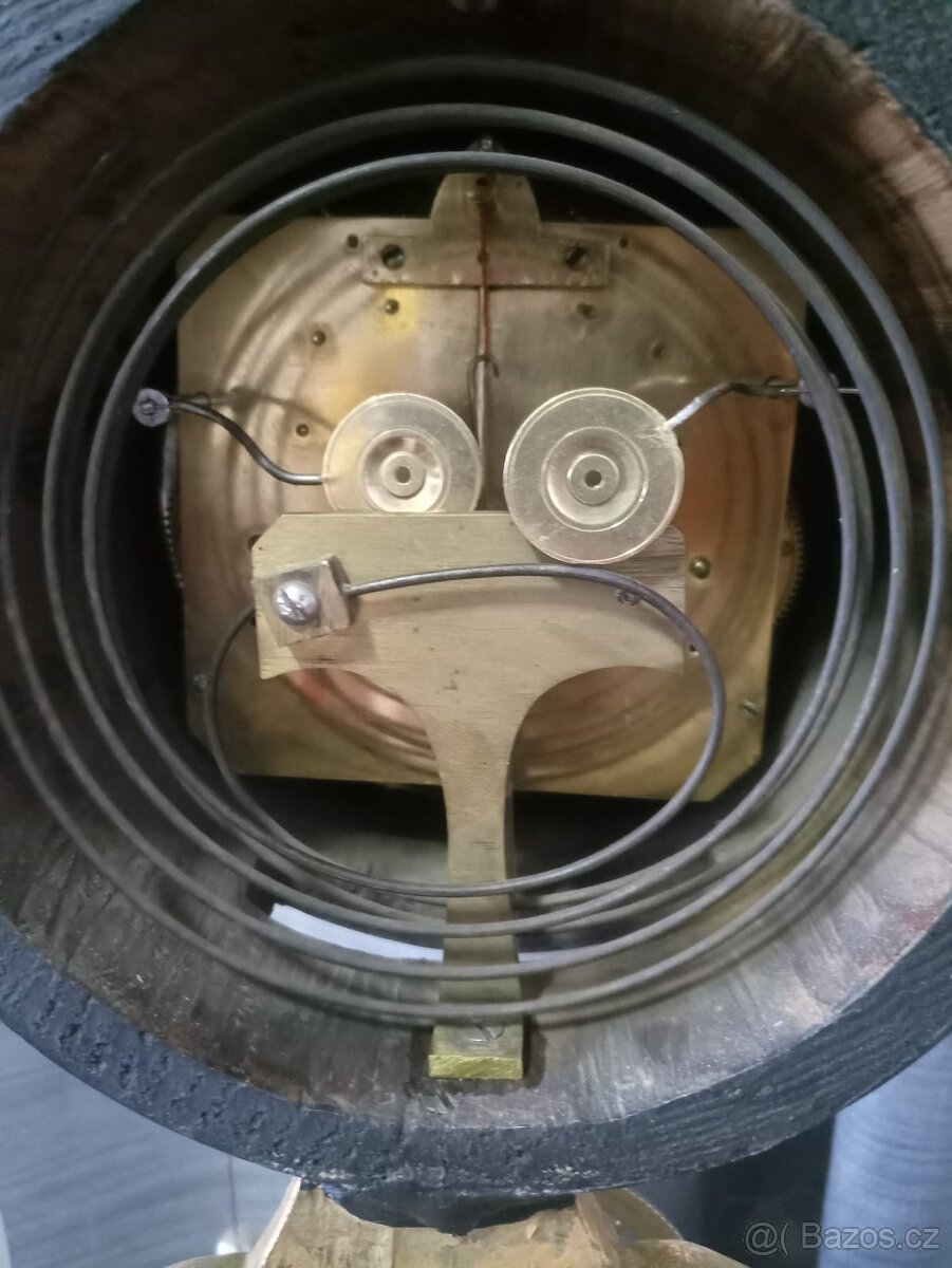 Sloupkové biedermayerské hodiny - 9