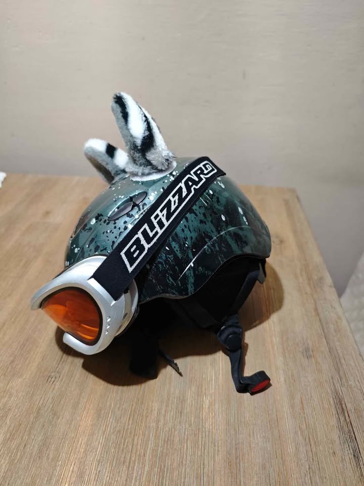 Dětská lyžařská helma Head + brýle Blizzard + ouška - 9