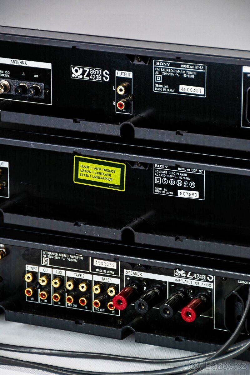 SONY Scenario S7 / TA-S7, CDP-S7, ST-S7 - 9