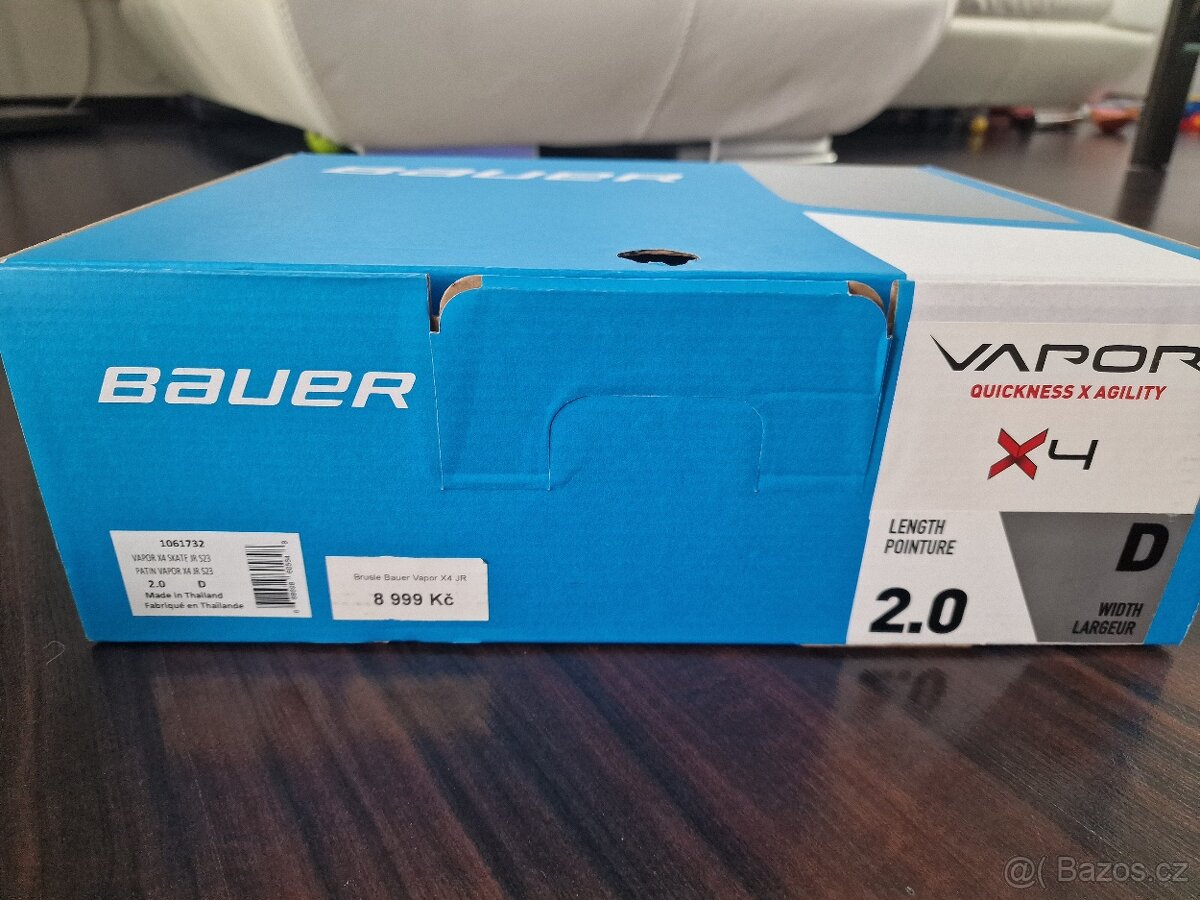 Brusle Bauer Vapor X4 JR, vel. 2 - 9