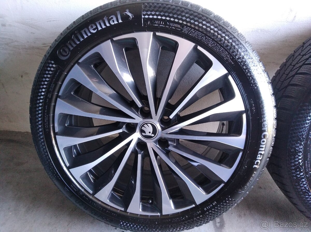 Zánovní zimní komplet Enyaq, Elroq 235/50+255/45 R20 - 9