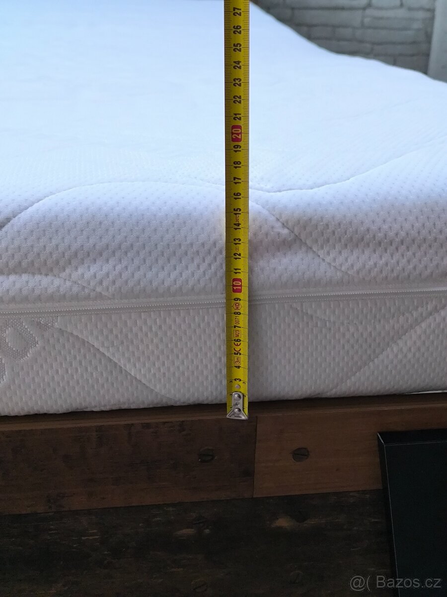 Prodám postel + Matrací 120cm x 200cm - 9
