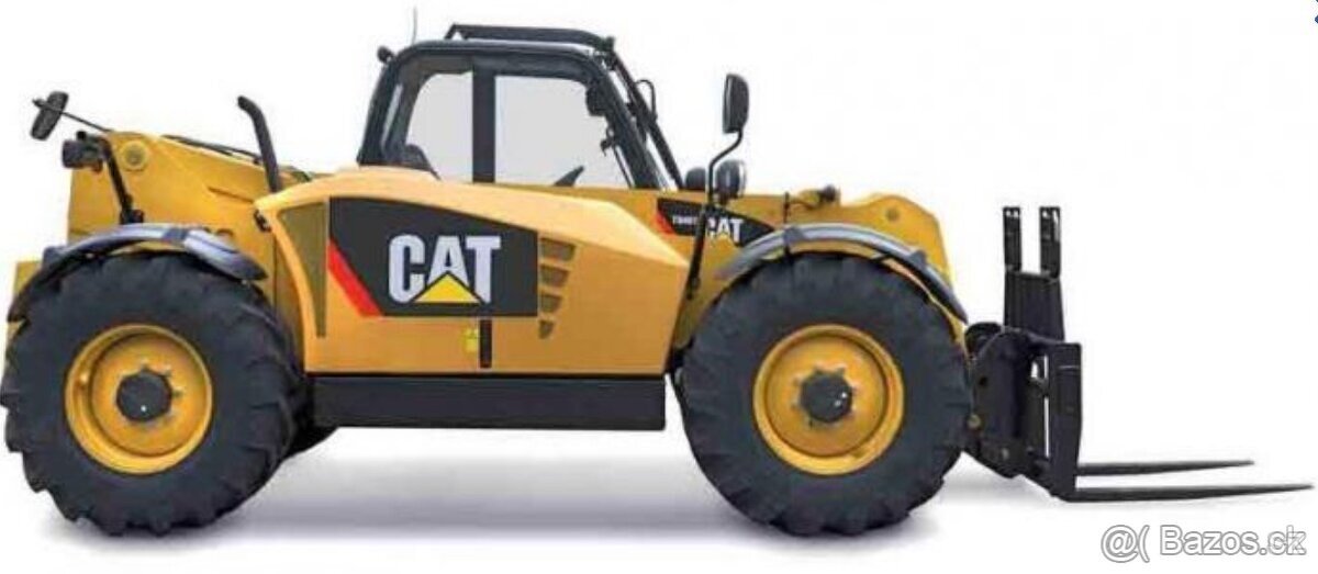 Teleskopický manipulátor Caterpillar CAT TH407C len 1106 mth - 9