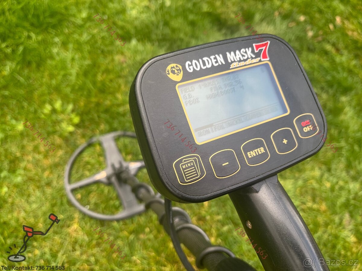 Detektor kovů Golden Mask GM7 WS - 9