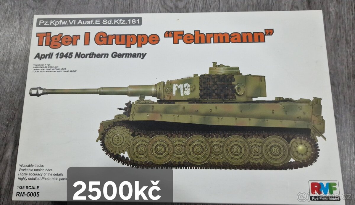 Plastikové modely technika WWII 1.část - 9