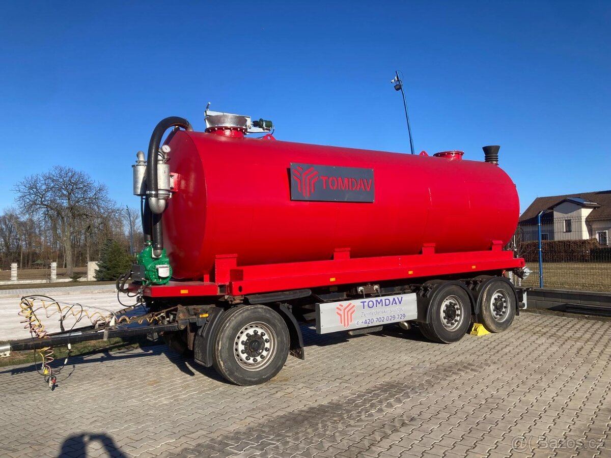 Cisterna, fekál za traktor 22.000l - 9