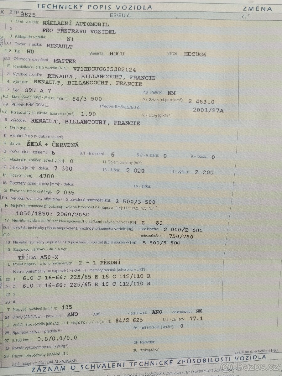 Renault master odtahový speciál, odtahovka - 9