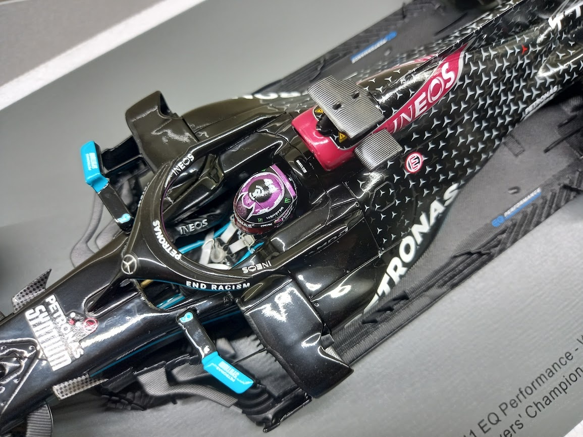F1 MERCEDES W11 HAMILTON VÍTĚZ GP TURECKA 2020 SPARK 1:18 - 9